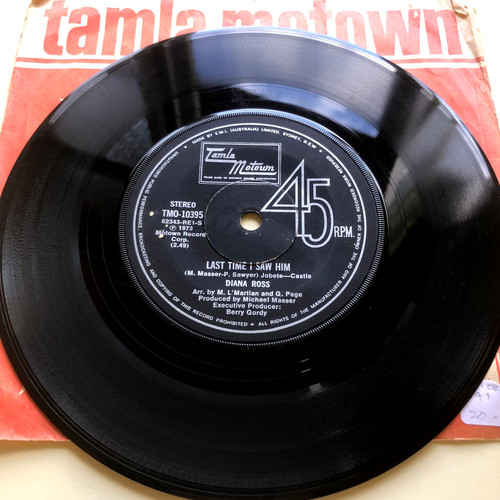Rpm record dianna - 7'',