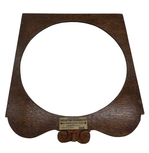 Antique clock dial surround - antique,