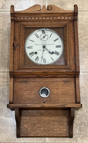 Antique simplex time - time, recorder