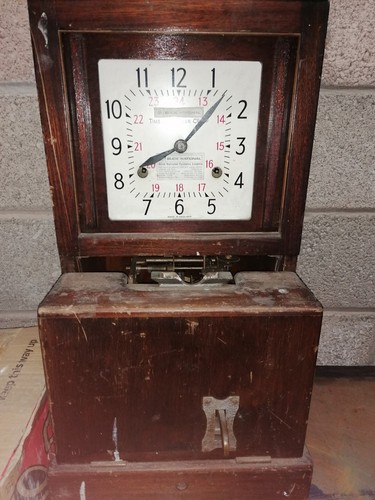 Vintage clocking clock - in,