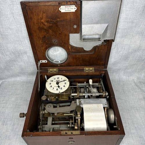 Vintage blick time recorder - blick, co